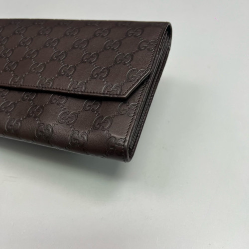 Gucci Clutch Guccissima Brown