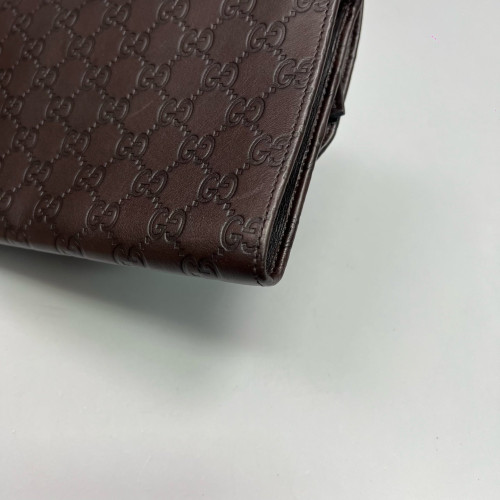 Gucci Clutch Guccissima Brown