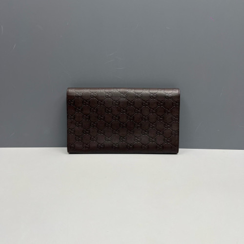 Gucci Clutch Guccissima Brown
