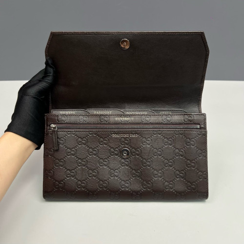 Gucci Clutch Guccissima Brown