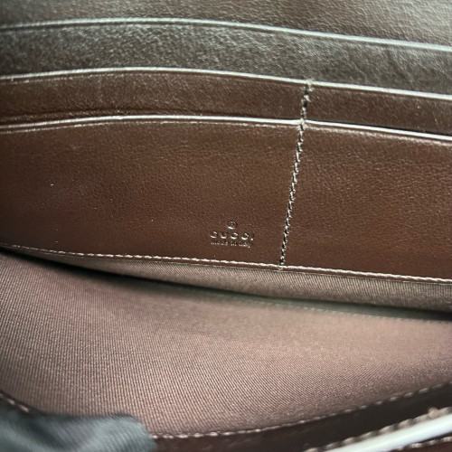 Gucci Clutch Guccissima Brown
