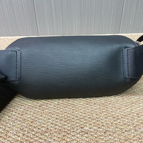 Louis Vuitton Bumbag Calfskin Damier Graphite Black