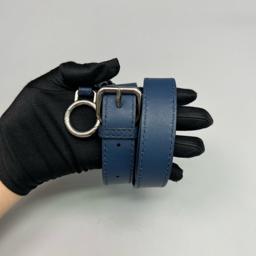 Fendi Peekaboo Iconic Medium Calfskin Blue