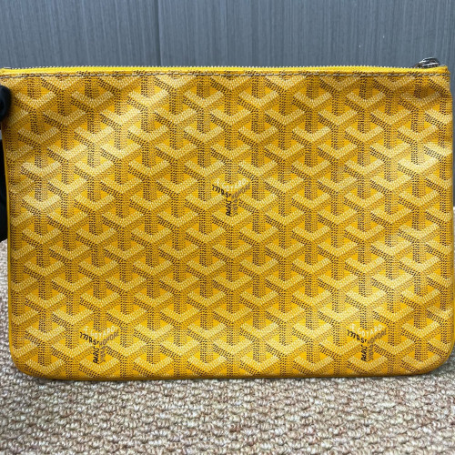 Goyard Senat MM Goyardine Yellow