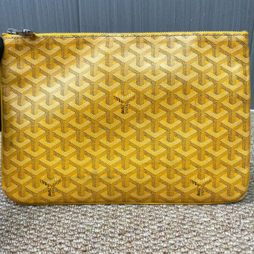 Goyard Senat MM Goyardine Yellow