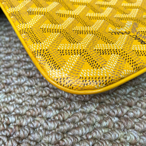 Goyard Senat MM Goyardine Yellow