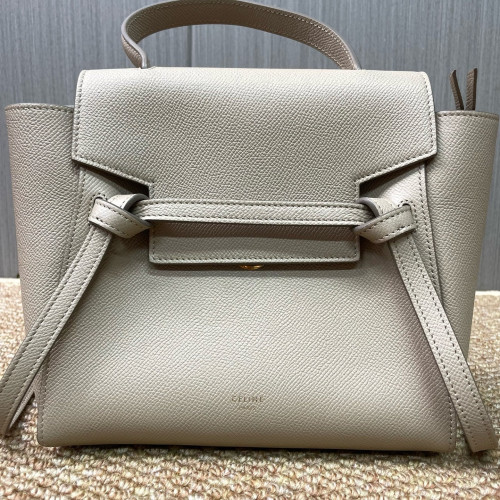 Celine Nano Belt Bag Calfskin Natural Tan Celine Nano Belt Bag Calfskin Natural Tan