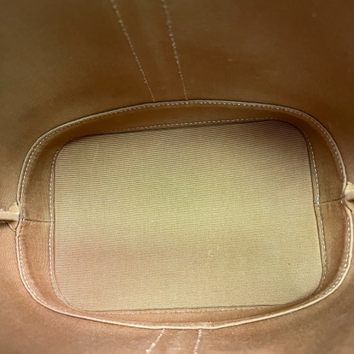Celine Triomphe Triomphe Bucket Bag Small Triomphe Brown
