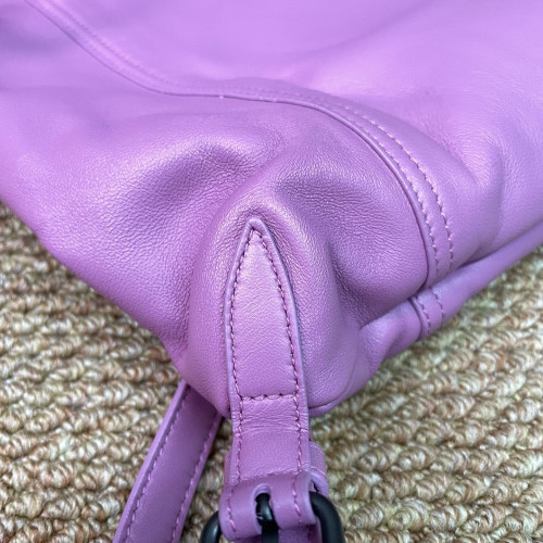 Bottega Veneta Backpack Lambskin Intrecciato Nappa Pink