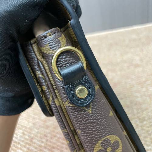 Louis Vuitton Pochette Metis Reverse Monogram Dark Brown Light Brown
