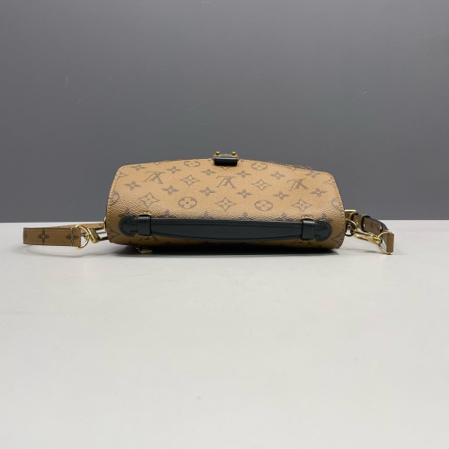 Louis Vuitton Pochette Metis Reverse Monogram Dark Brown Light Brown
