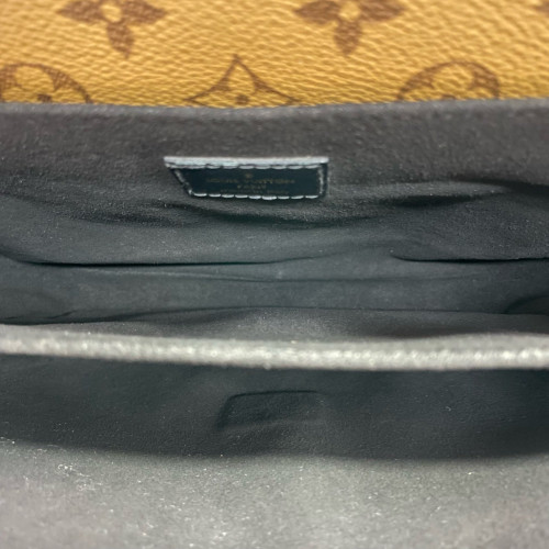 Louis Vuitton Pochette Metis Reverse Monogram Dark Brown Light Brown