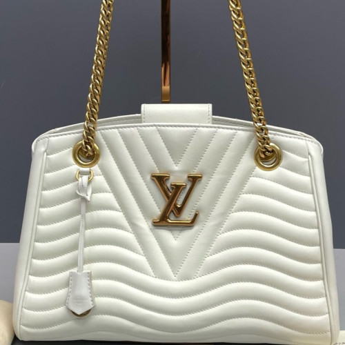 Louis Vuitton New Wave Tote Calfskin White