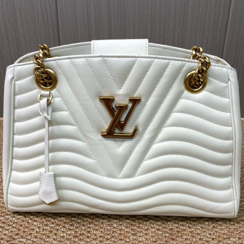 Louis Vuitton New Wave Tote Calfskin White