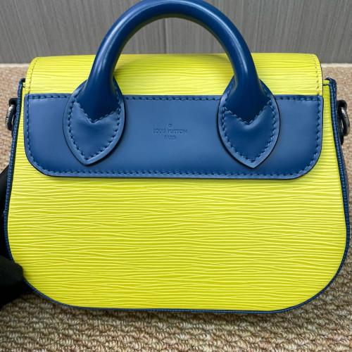 Louis Vuitton Eden PM Epi Yellow Blue