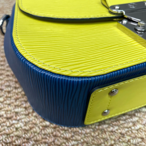 Louis Vuitton Eden PM Epi Yellow Blue
