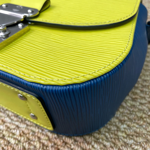 Louis Vuitton Eden PM Epi Yellow Blue