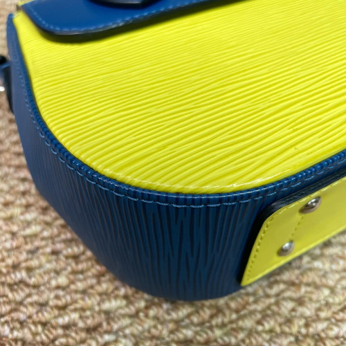 Louis Vuitton Eden PM Epi Yellow Blue