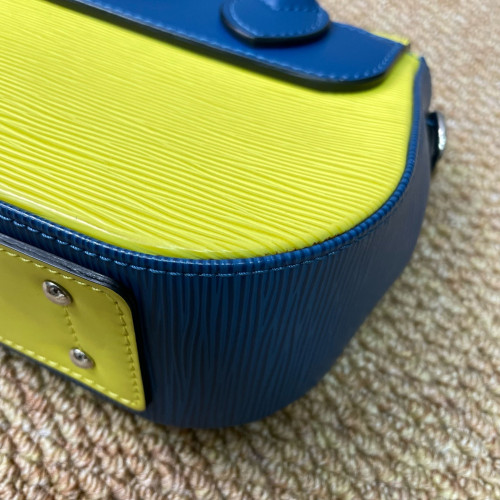 Louis Vuitton Eden PM Epi Yellow Blue