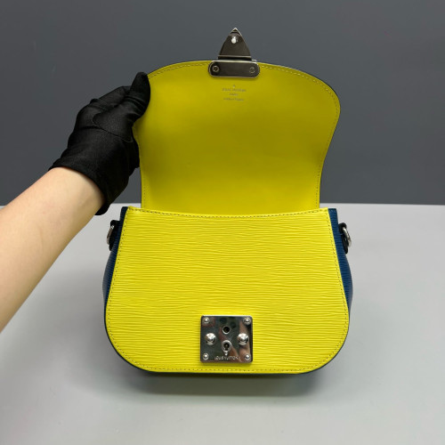 Louis Vuitton Eden PM Epi Yellow Blue