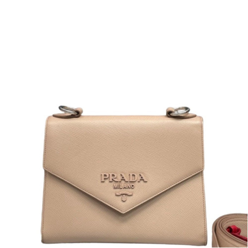 Prada Crossbody Bag Saffiano Calfskin Natural Tan Prada Crossbody Bag Saffiano Calfskin Natural Tan