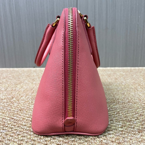 Prada Small Lux Open Promenade Saffiano Calfskin Pink