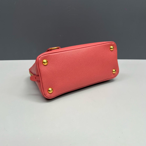 Prada Small Lux Open Promenade Saffiano Calfskin Pink