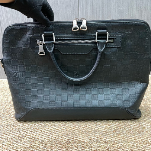 Louis Vuitton Avenue Soft Briefcase Damier Infini Black