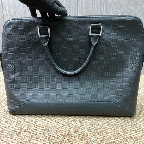 Louis Vuitton Avenue Soft Briefcase Damier Infini Black