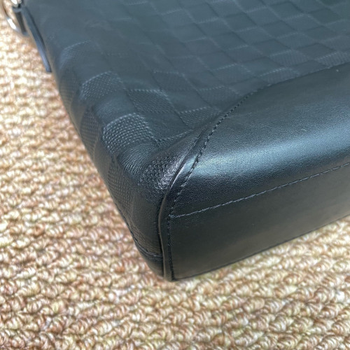 Louis Vuitton Avenue Soft Briefcase Damier Infini Black
