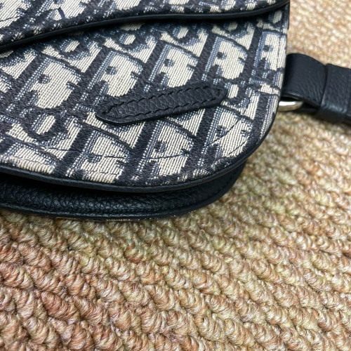 Dior Saddle Bag Oblique Blue Dior Saddle Bag Oblique Blue