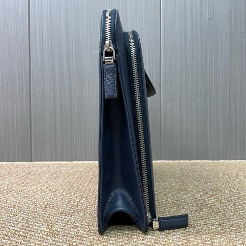 Prada Briefcase Calfskin Blue Prada Briefcase Calfskin Blue