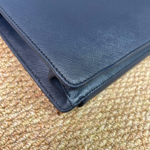 Prada Briefcase Calfskin Blue Prada Briefcase Calfskin Blue