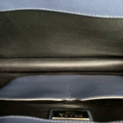 Prada Briefcase Calfskin Blue Prada Briefcase Calfskin Blue