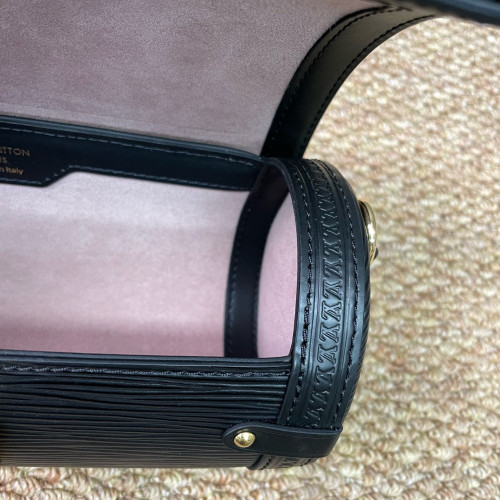 Louis Vuitton Papillon Trunk Epi Black
