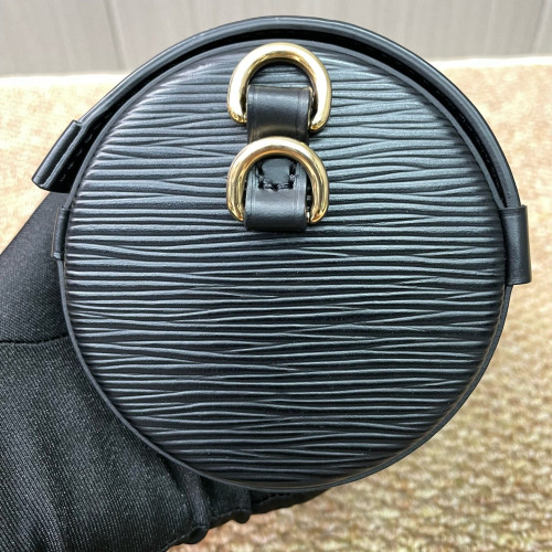 Louis Vuitton Papillon Trunk Epi Black