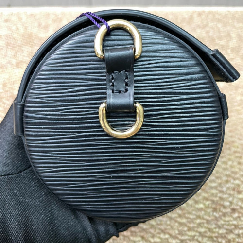 Louis Vuitton Papillon Trunk Epi Black