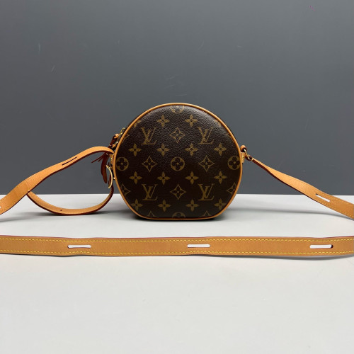 Louis Vuitton Boite Chapeau Souple PM Monogram Dark Brown Light Brown