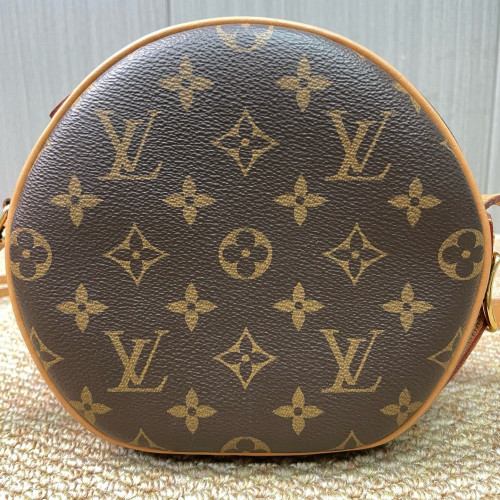 Louis Vuitton Boite Chapeau Souple PM Monogram Dark Brown Light Brown
