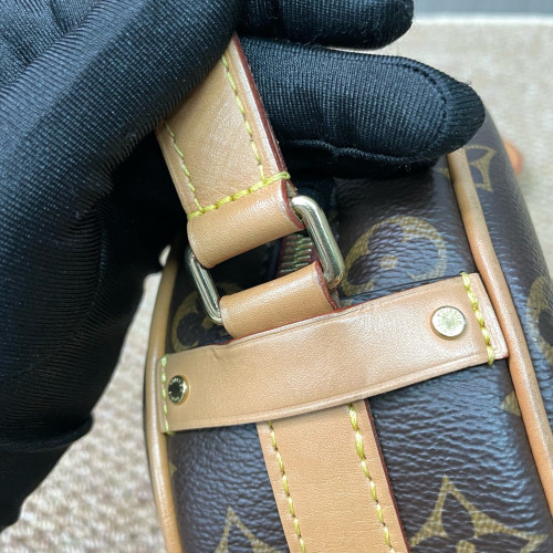 Louis Vuitton Boite Chapeau Souple PM Monogram Dark Brown Light Brown