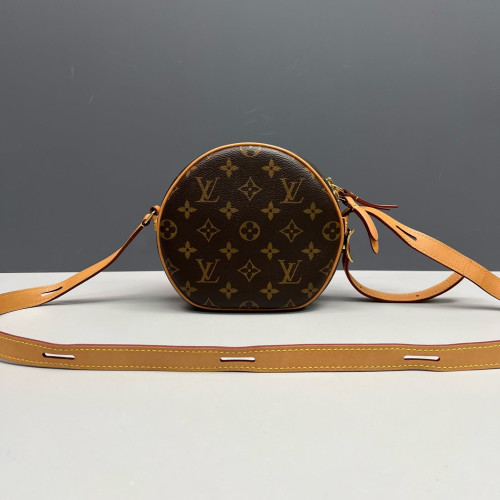 Louis Vuitton Boite Chapeau Souple PM Monogram Dark Brown Light Brown