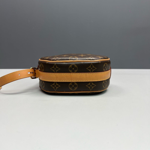 Louis Vuitton Boite Chapeau Souple PM Monogram Dark Brown Light Brown